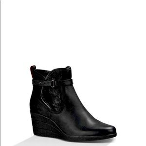 UGG Waterproof Wedge Booties 6